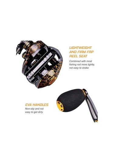 Pazly W10 Tekerlek Skycity Siyah Shm Sağ Olta Küçük Mavi Makarası El Alt Xx Aksesuar