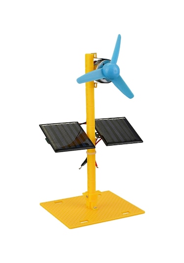 Suntek Güneş Enerjisi Jeneratörü Dc Motor Fanı Solar Oyuncak