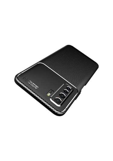 Huawei P40 Lite 5G Kilif Karbon Silikon Case 362048314