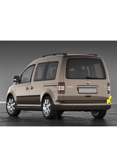 VW Caddy 11-15 Arka Tampon Çeki Çekme Demiri Kapağı 2K0807441B