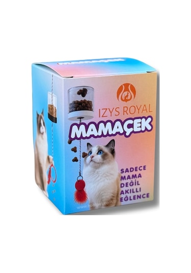 Mamaçek Kedi Maması Dağıtıcı Oyuncak - Akıllı Eğlence Ve Ödül Bir Arada