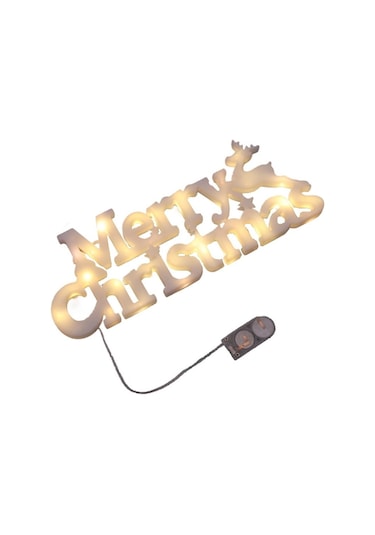 Soulader Yılbaşı Ağacı Işık Seti Led Ampul Zinciri Dekorasyonu Ev Parti Süsleme Aydınlatma Ürünleri Beyaz