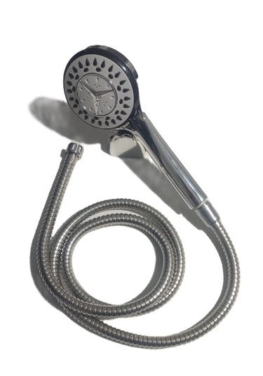 Çiğdem Mafsallı Duş Seti 5 Fonksiyonlu - Hanging Shower Set Krom Kaplama