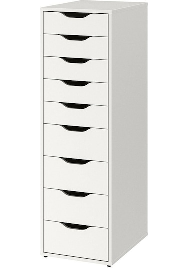 9 Çekmeceli Stoperli Çok Amaçlı Dolap, Şifonyer, 36x116 Cm