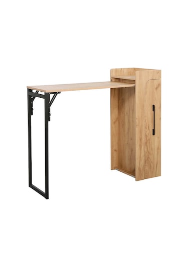 Slide Katlanır Çok Amaçlı Masa - Ceviz/siyah 122x44.5x108 Cm Ceviz Slide Katlanır Çok Amaçlı Masa - Ceviz/siyah 122x44.5x108 Cm Ceviz