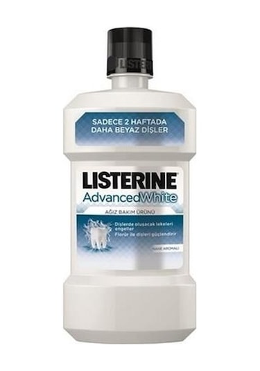 Listerine Advanced White Hafif Tat 500 ML