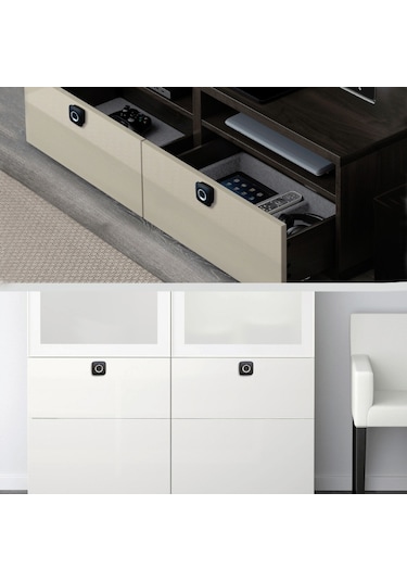 Sones Akıllı Çekmece Dolabı Parmak İzi Kilidi Ev Hırsızlık Önleme Kilidi