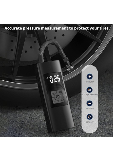 Lastik Şişirme Makinesi Araba Bisiklet Lastikleri İçin Hava