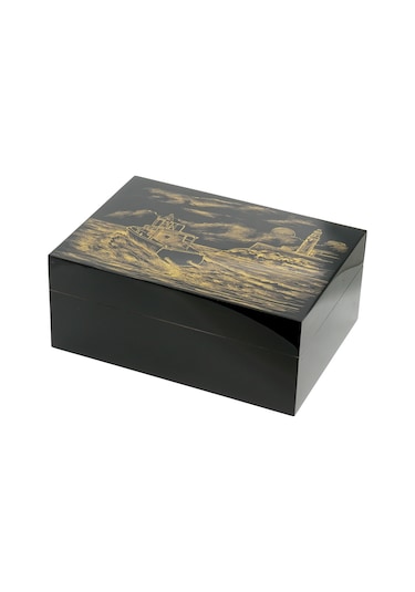 Gentili Emilio Siyah Lake Humidor 373032