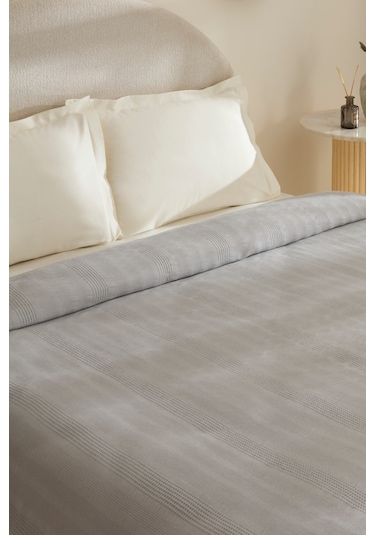Karaca Home Layna Ecocell Çift Kişilik Tek Pike Gri Gri