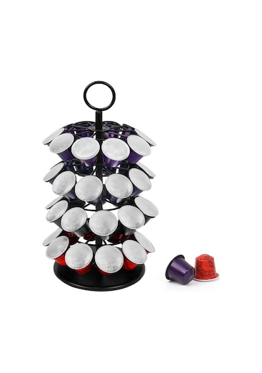 Sones Nespresso Oasıswj Montajı İçin 40 Adet 360 Derece Dönen Kahve Kapsülü Düzenleyici