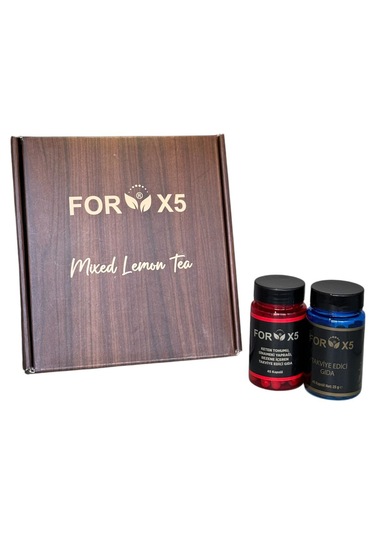 Forx5 Detox Çay 30'lu + Forx5 Takviye Edici Gıda 45'li
