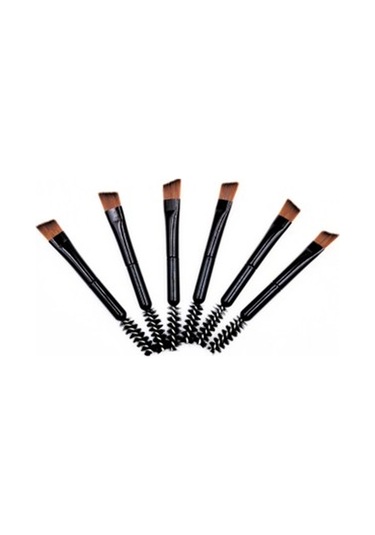 Dvl Mini Kaş & Eyeliner Fırçası 6'lı 2481