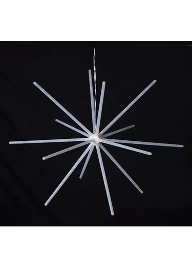 Pilli Dekoratif 8 Mod Kumandalı Günışığı Sarkıt Fişek Led 8 Mod