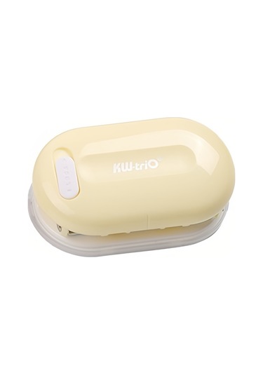 Aubyhe 99a3 3 Delikli Delici, 28.5mm Aralık, 5 Yaprak Kapasite, Abs-demir, 7mm Giriş Derinliği, El Defteri Ve Üniversite İçin, Sarı Sarı