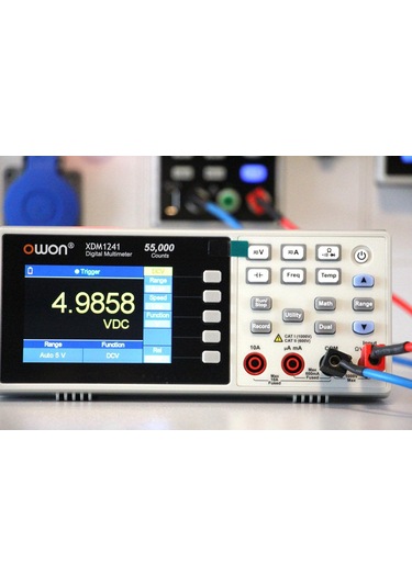 Owon Xdm1241 Bataryalı Masa Tipi Multimetre 4 1/2 Dijit