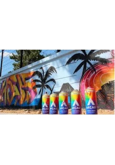 Akçalı 925 Isıya Dayanıklı Emaya kahverengi Sprey Boya 400 ML