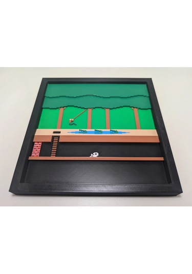 Pitfall - Atari 3d Baskı