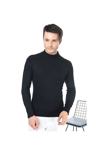 Belifanti Collection Erkek Yarım Balıkçı Yaka Slim Fit Kazak