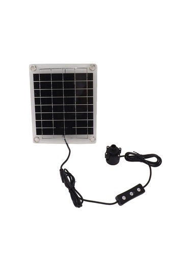 Hangfox 20w Güneş Paneliyle Çalışan Akıllı Su Pompası, Su Akışı Ayarlı, Usb Arayüzlü, 800l/h Debi, 5m Yükseklik Akü Yok