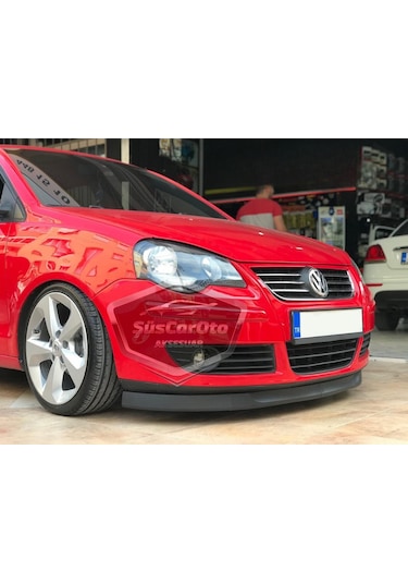 Vw Polo Mk4 - 4.5 2002-2008 Uyumlu Üniversal Astra H Lip Esnek Ön Lip 2 Parça Tampon Altı Dil Karlık Ön Ek 00 Şüscaroto Aksesuar