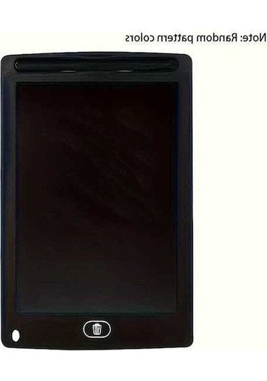 Trendooze Genel Kullanım Siyah Lcd Yazı Tableti Çocuk Çizim Yazı Eğitici Kız Erkek Hediye Oyun Tableti Siyah