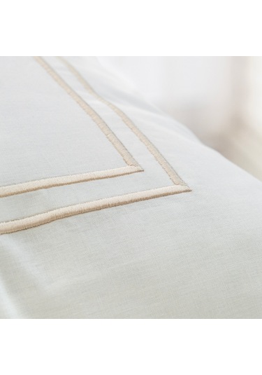 Schafer Home Pavia Şönil Yatak Örtüsü Nevresim Seti 7 Parça-bej Bej