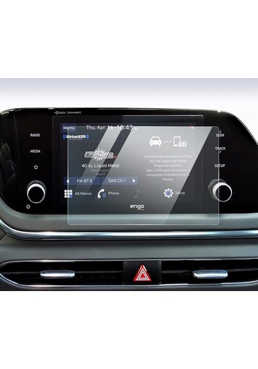 Hyundai İ20 8 İnç Mat Ekran Koruyucu Multimedya Şeffaf
