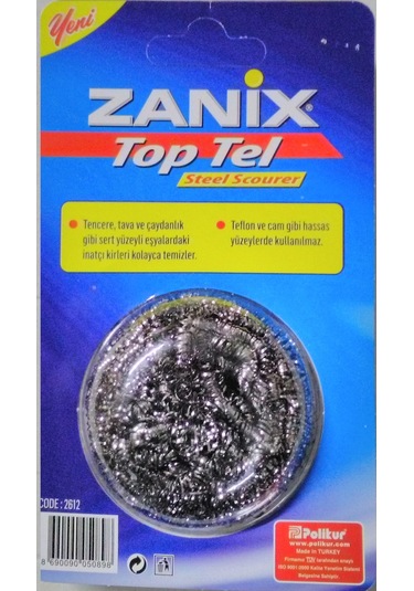 Zanix 2612 Vakumlu Tekli Top Tel