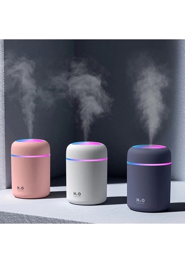 H2o Led Işıklı Mini Oda Hava Nemlendirici 5060