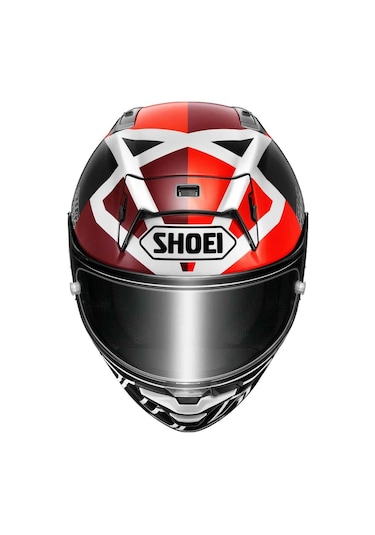 Shoei X-spirit Pro Diggia 2 Tc-1 Kapalı Kask Siyah - Kırmızı
