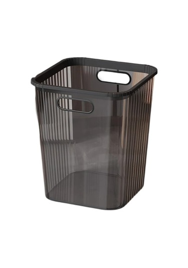 Pazly Suntek Siyah Oturma Odası Minimalist L Kovası Kağıt Çöp Atık Eq Siyah