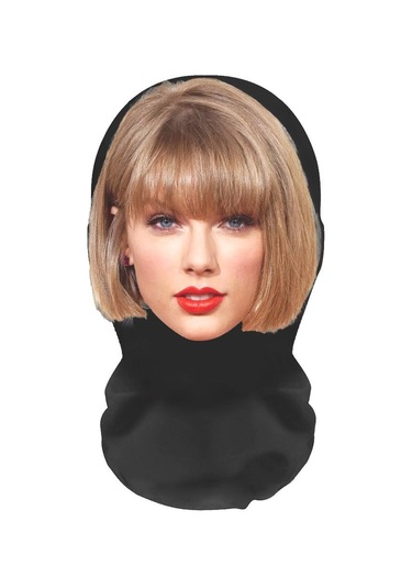 Taylor Swift 3d Maske Lisa 3d Baskılı Komik Kapüşonlu Yüz Gösterisi Parodisi Zor Balaclav Diğer