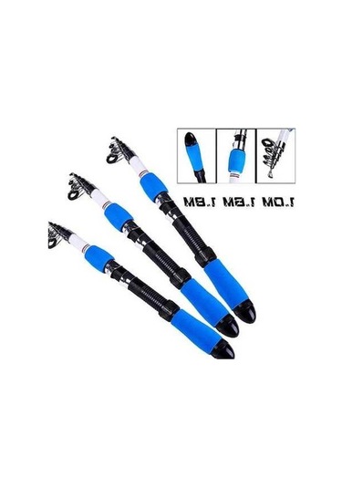 Novahub Karbon Oltalar 1.8m Taşınabilir Teleskopik Balıkçılık Çubuk 1.8m