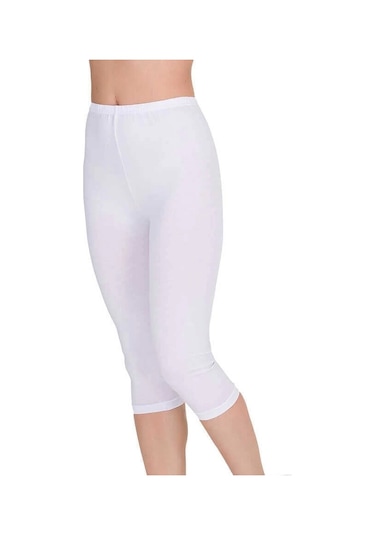 Berrak Bayan Likralı Kapri Tayt Karışık Çok Renkli