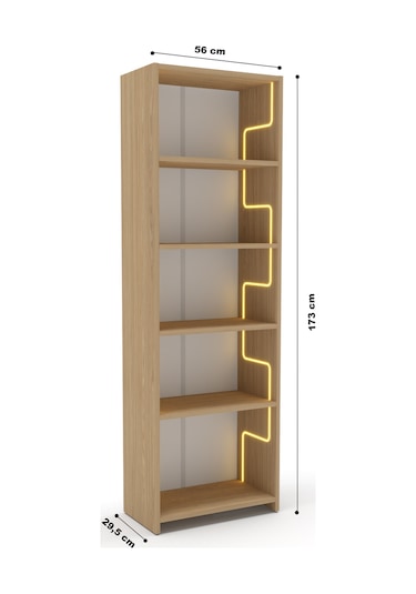 Labirent Ledli Açık Kitaplık Miro