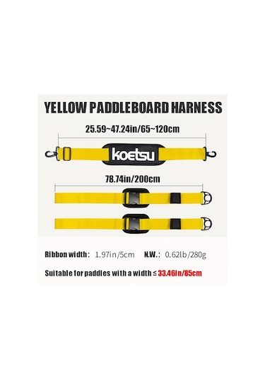 Elmpaly Koetsu Ayarlanabilir Sup Taşıma Askısı Mavi Renk Dayanıklı Ve Konforlu Sırt Askısı