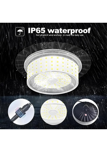 244-led Hareketli Sensörlü Güneş Enerjili Sarkıt Işık, Güneş Enerjili Kulübe Işığı Siyah