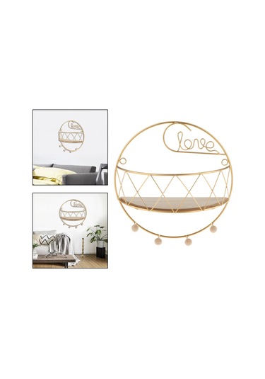 Suntek Demir Yüzer Raflar Mutfak Banyo Duvara Monte 28x28x9.5cm