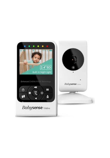 Babysense V24r Video Bebek Monitörü Kamera Ve Ses, Uzun Menzil