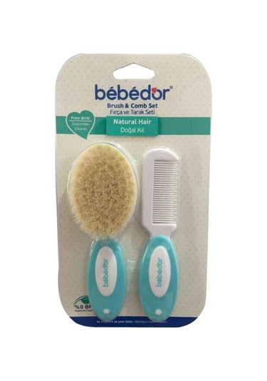 Bebedor 573 Fırça Tarak Seti Mavi