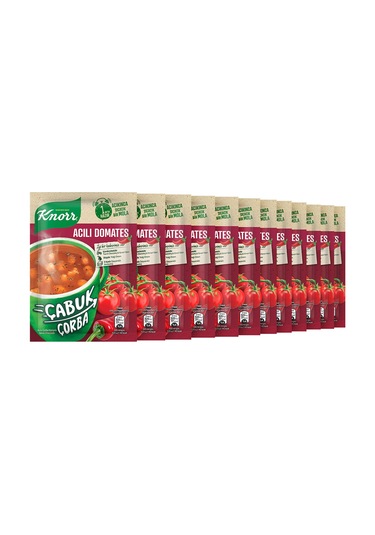 Knorr Çabuk Acılı Domates Çorbası 12 x 22 G