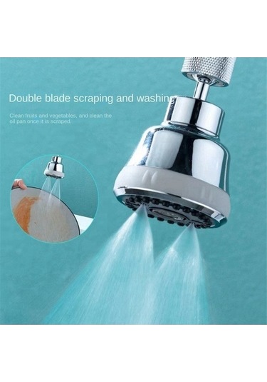 Tongxida Bosphorusboutique Mutfak Musluk Musluğu Mod Lavabo Gümüş Dönüş Değişimi Başlığı 4 360 Wu Çok Renkli Çok Renkli