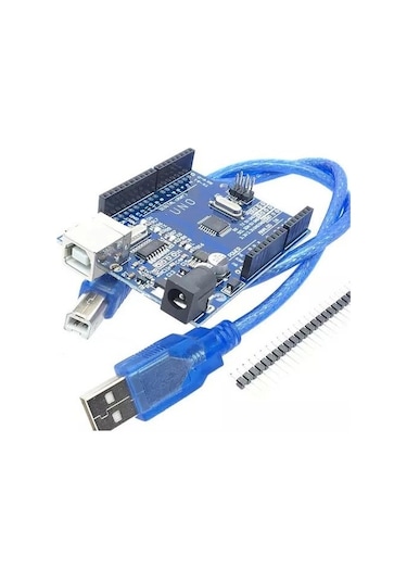 Arduino Uno R3 Geliştirilmiş CH340 Chip - Klon (USB Kablo Dahil)