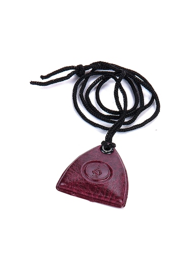 Boyun Cevşeni - Bordo Renk Altın