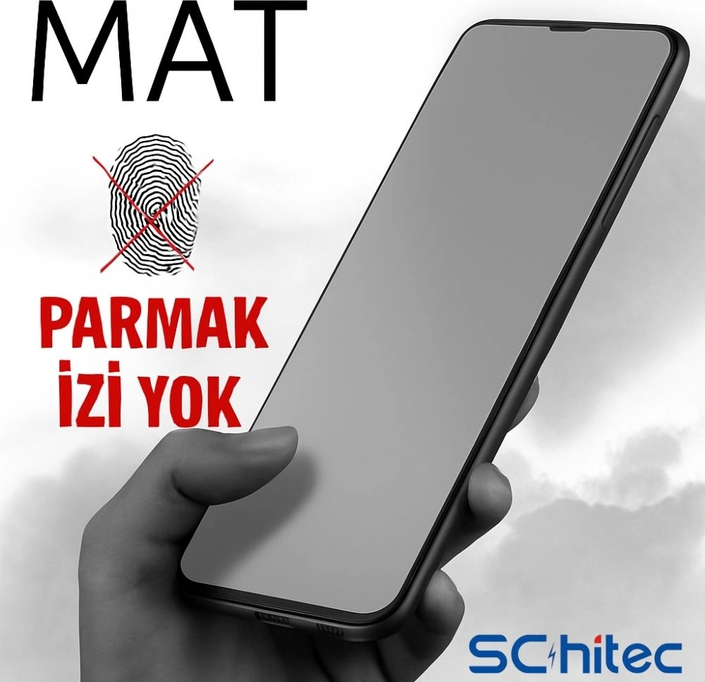 Schitec Honor Magic 7 Lite Darbe Emici Premium Mat Ön Ekran Koruyucu Poliüretan Film