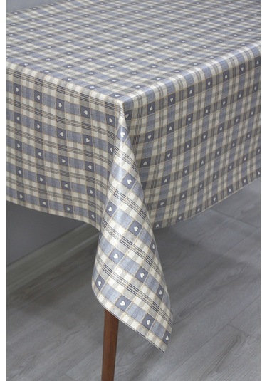 Astarlı Silinebilir Pvc Muşamba Masa Örtüsü C57-5-kahve