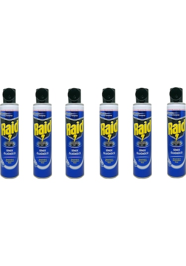Raid Sinek Öldürücü Sprey 6 x 300 ML