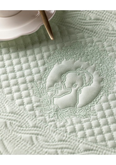 Allonnes 2'li Amerikan Servis - Mint Yeşili 8684427177549 Yeşil