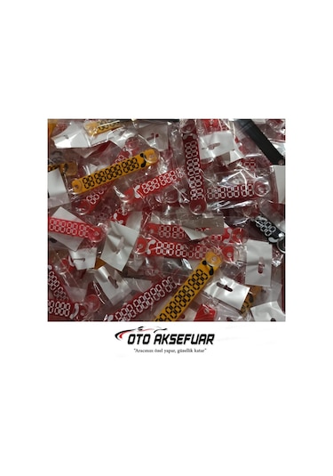 Araç Park Tel - Numaratör - Parkmatik - Renkli